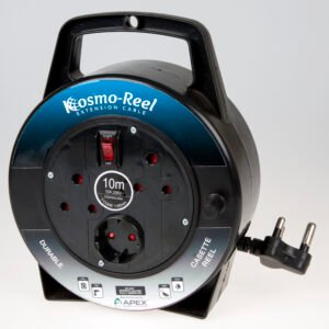 Extension Reel Cassette 10m Black 10A 1mm